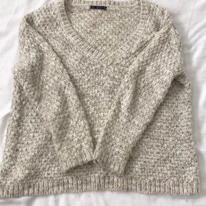 Extra cozy, large knitted sweater